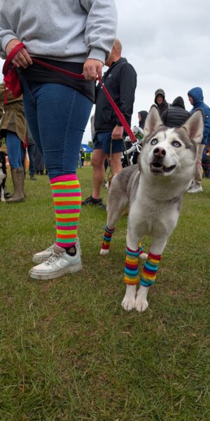 Matching leg warmers!